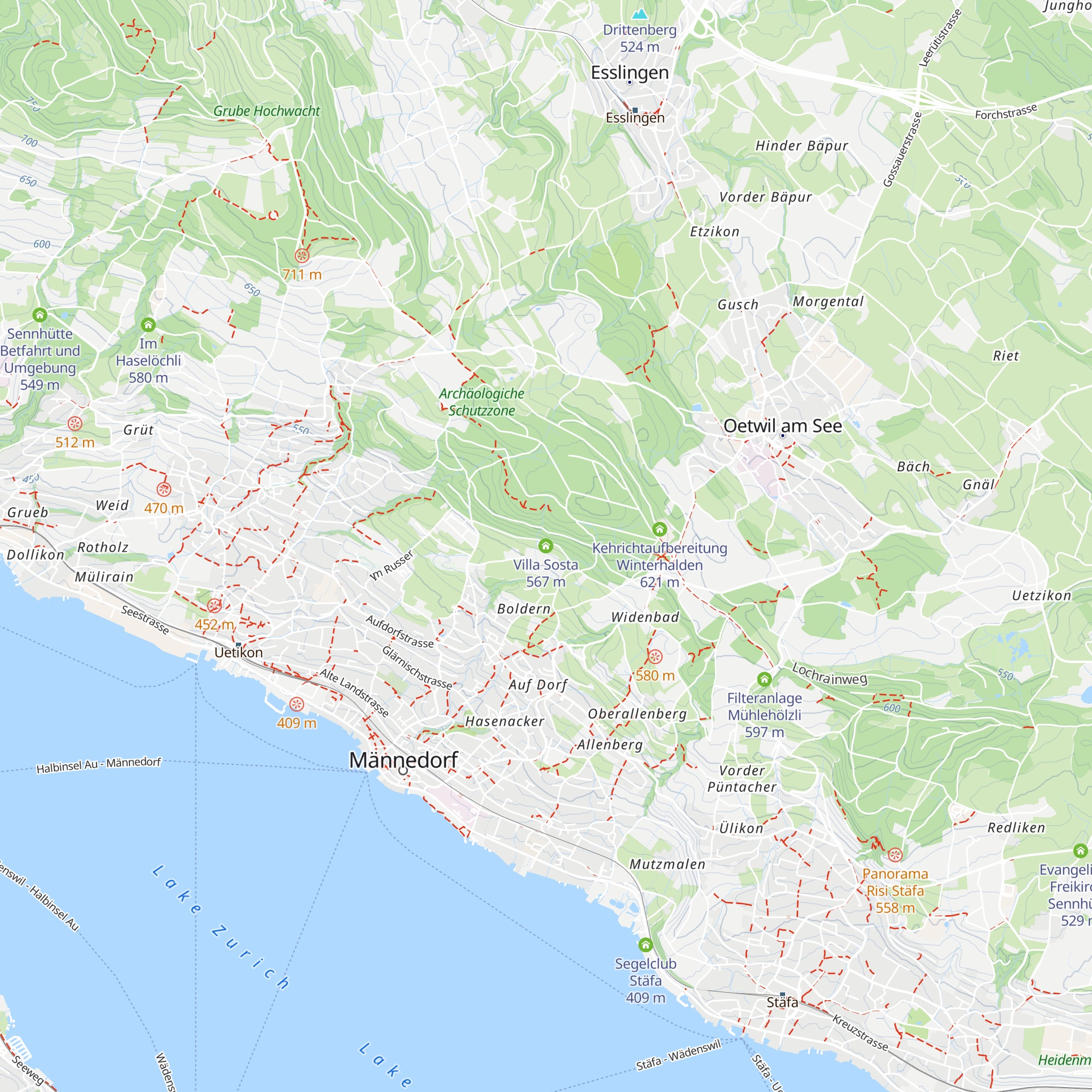Villa Sosta map
