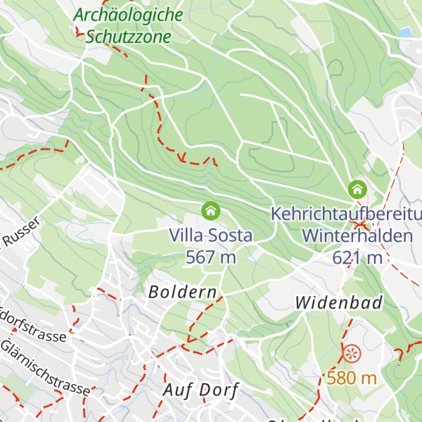 Map of Villa Sosta