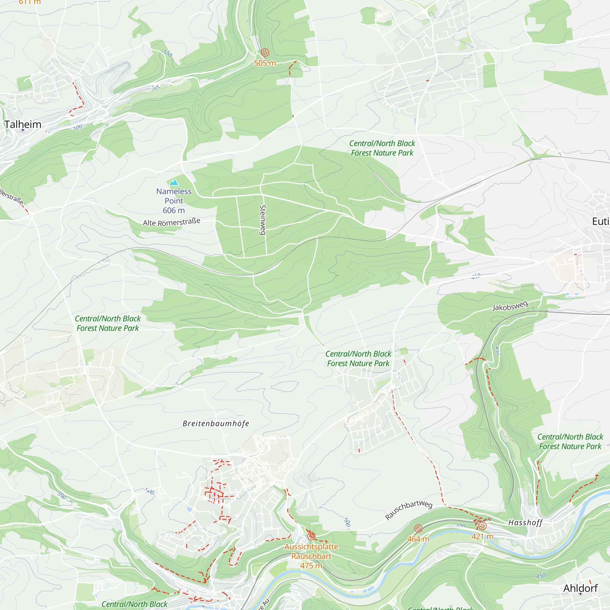 Hinterriedhütte map
