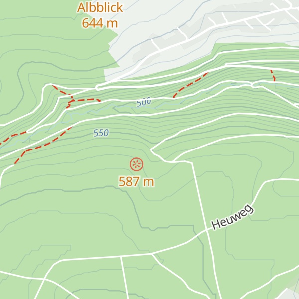 Map of Annahütte