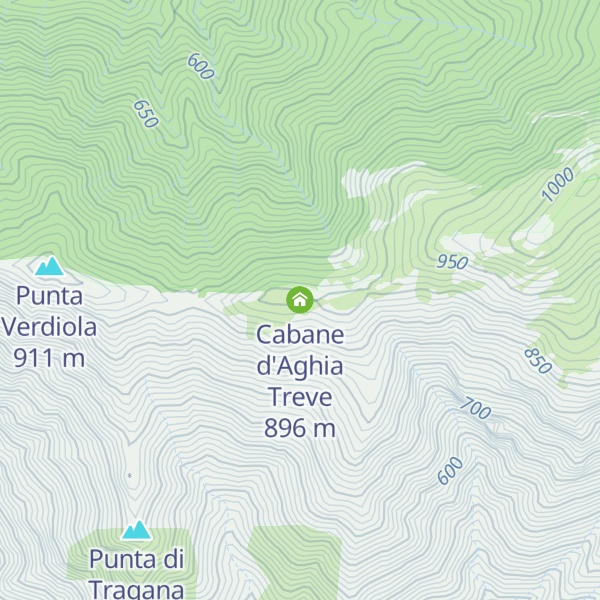 Map of Cabane d'Aghia Treve
