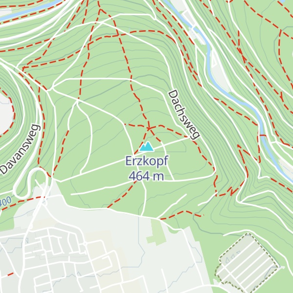 Map of Erzkopf