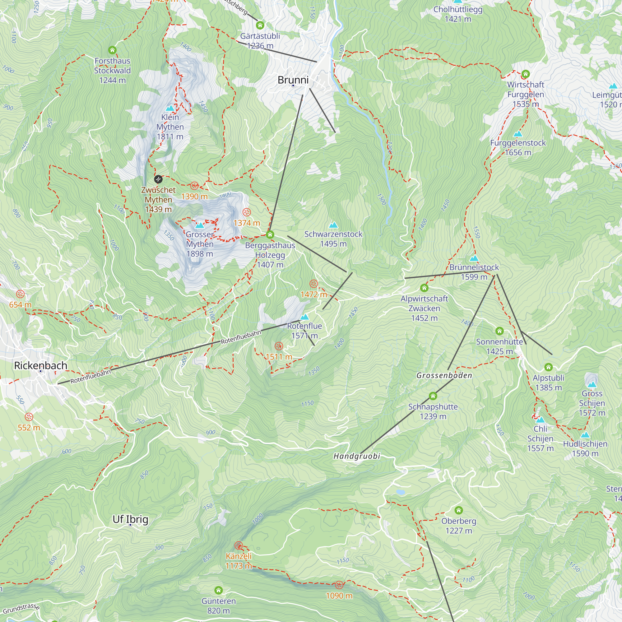 Alpprodukte map