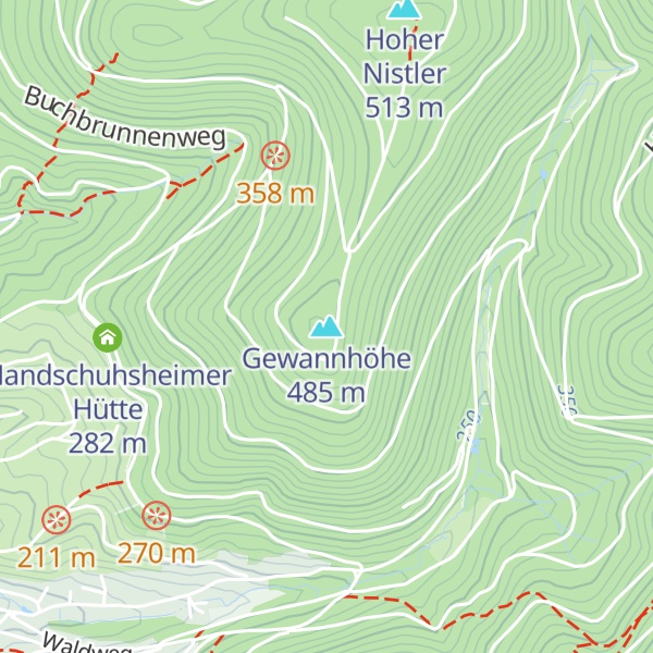 Map of Gewannhöhe