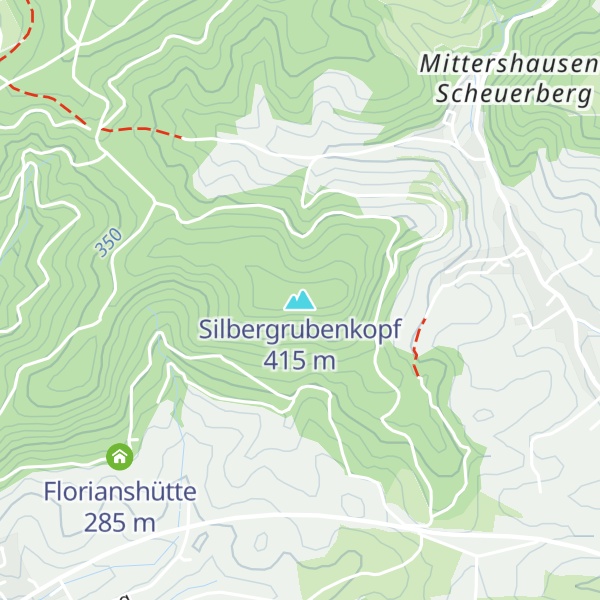 Map of Silbergrubenkopf