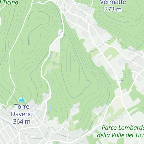Map of Monte Ferrera