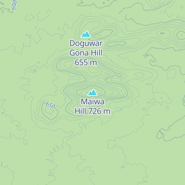 Map of Maiwa Hill