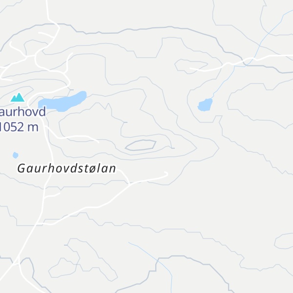 Map of Gåsterudhovda