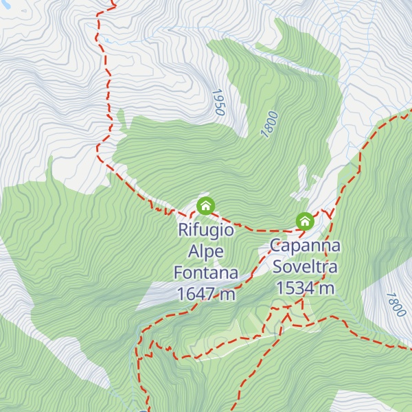 Map of Rifugio Alpe Fontana