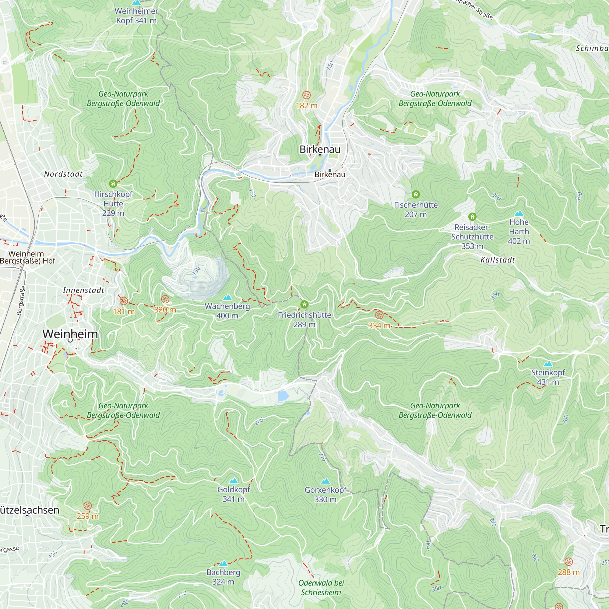 Friedrichshütte map