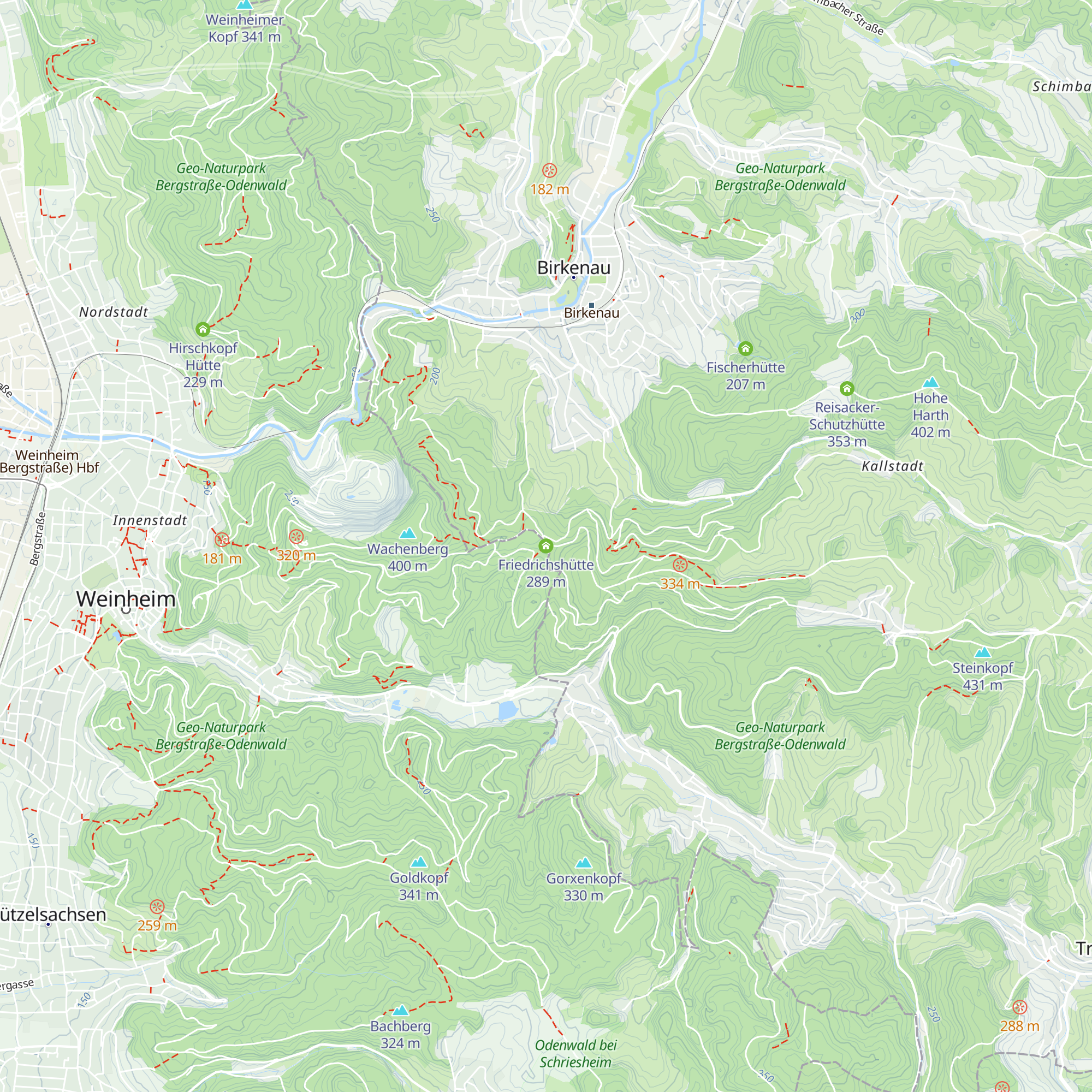 Friedrichshütte map