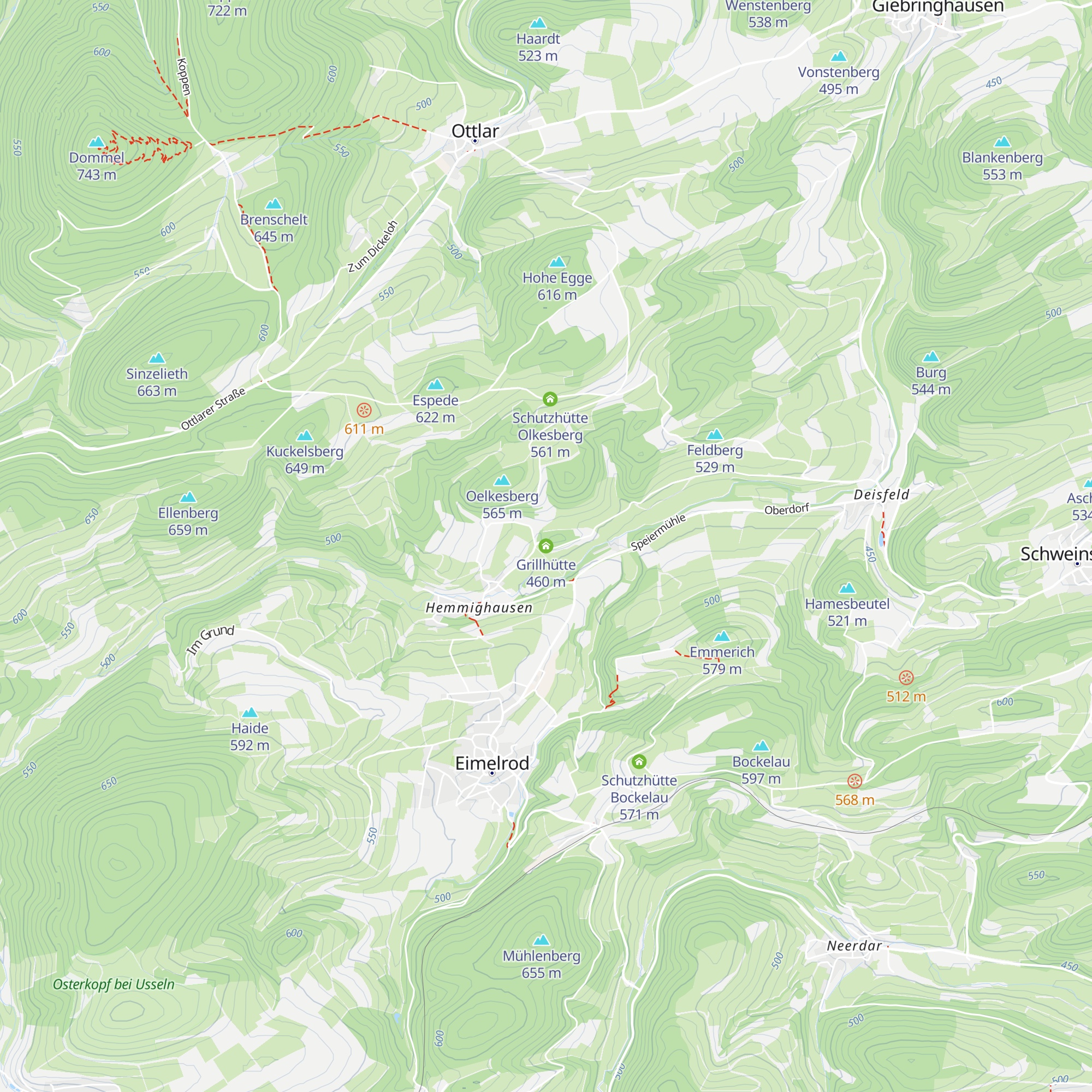 Grillhütte map