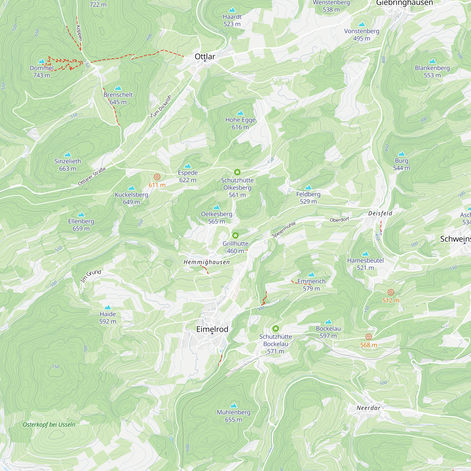 Grillhütte map
