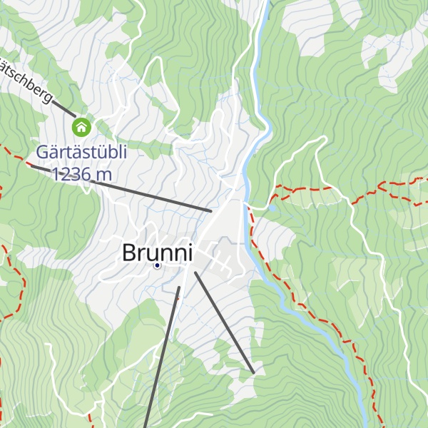 Map of Restaurant Brunni