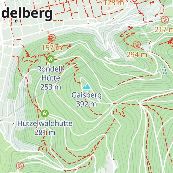Map of Gaisberg