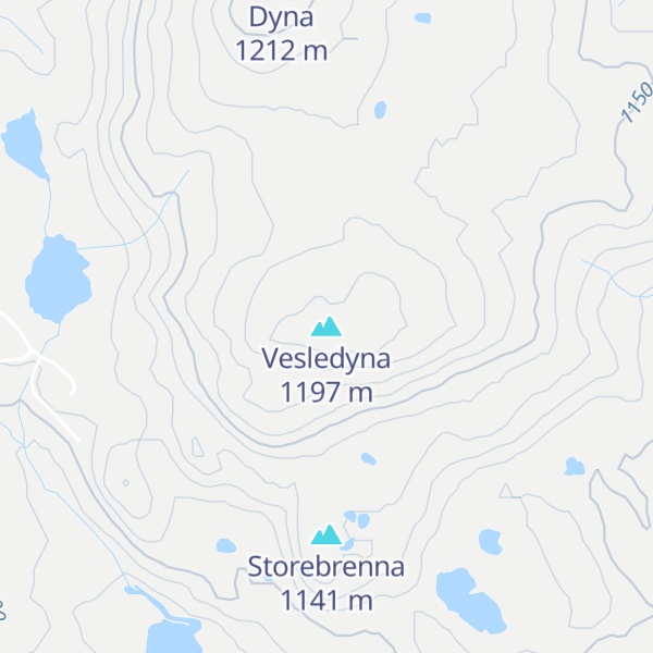Map of Vesledyna