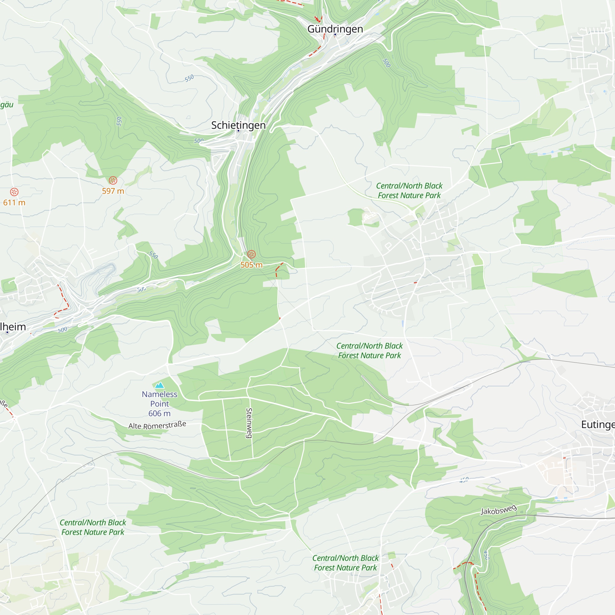 Schutzhütte Alter Hochbehälter map