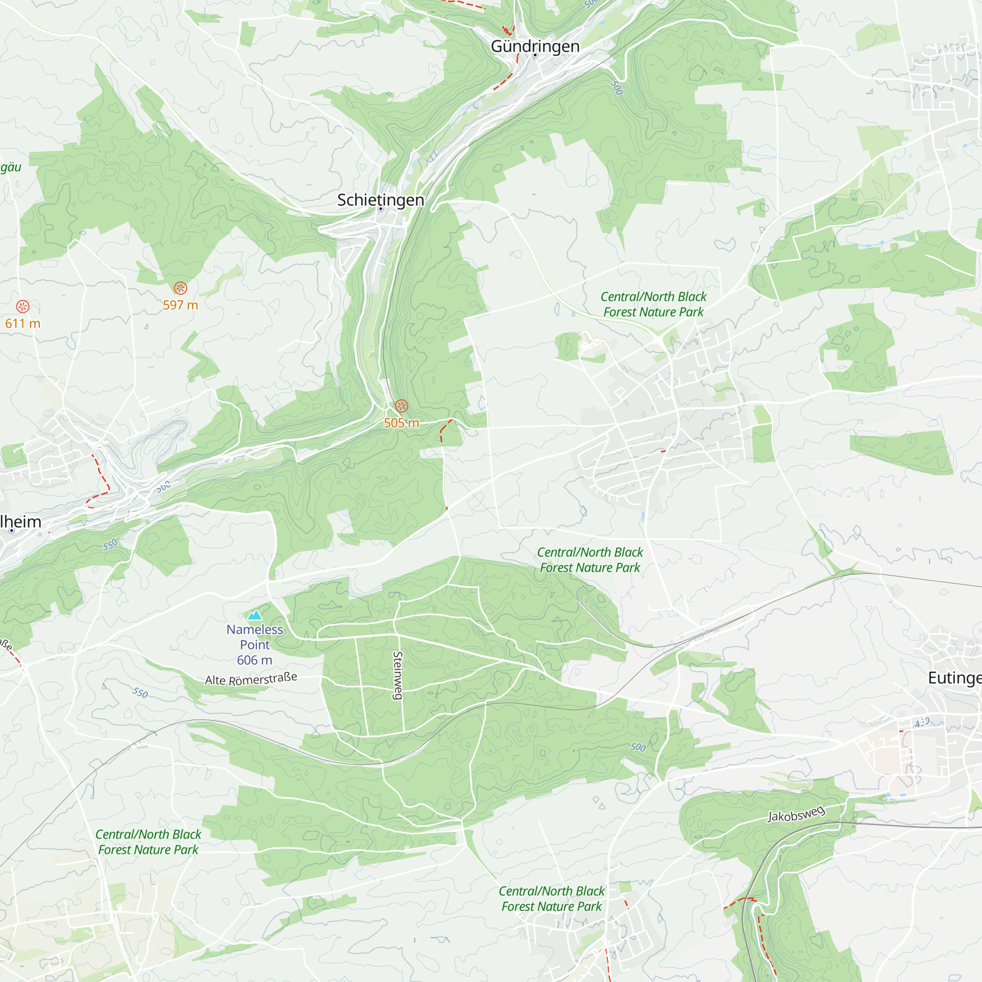 Schutzhütte Alter Hochbehälter map