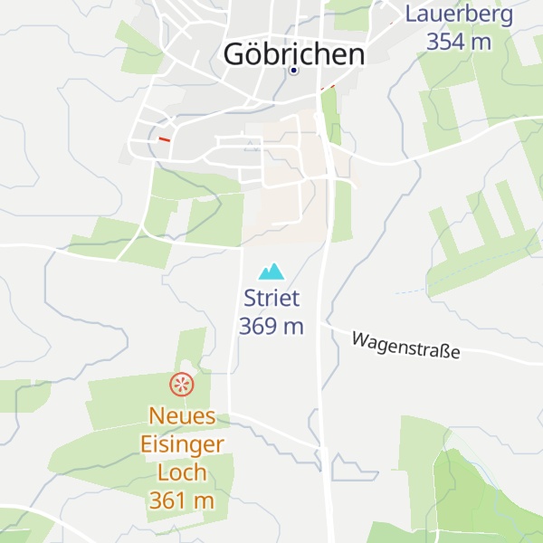 Map of Striet