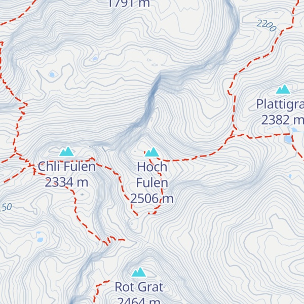 Map of Hoch Fulen