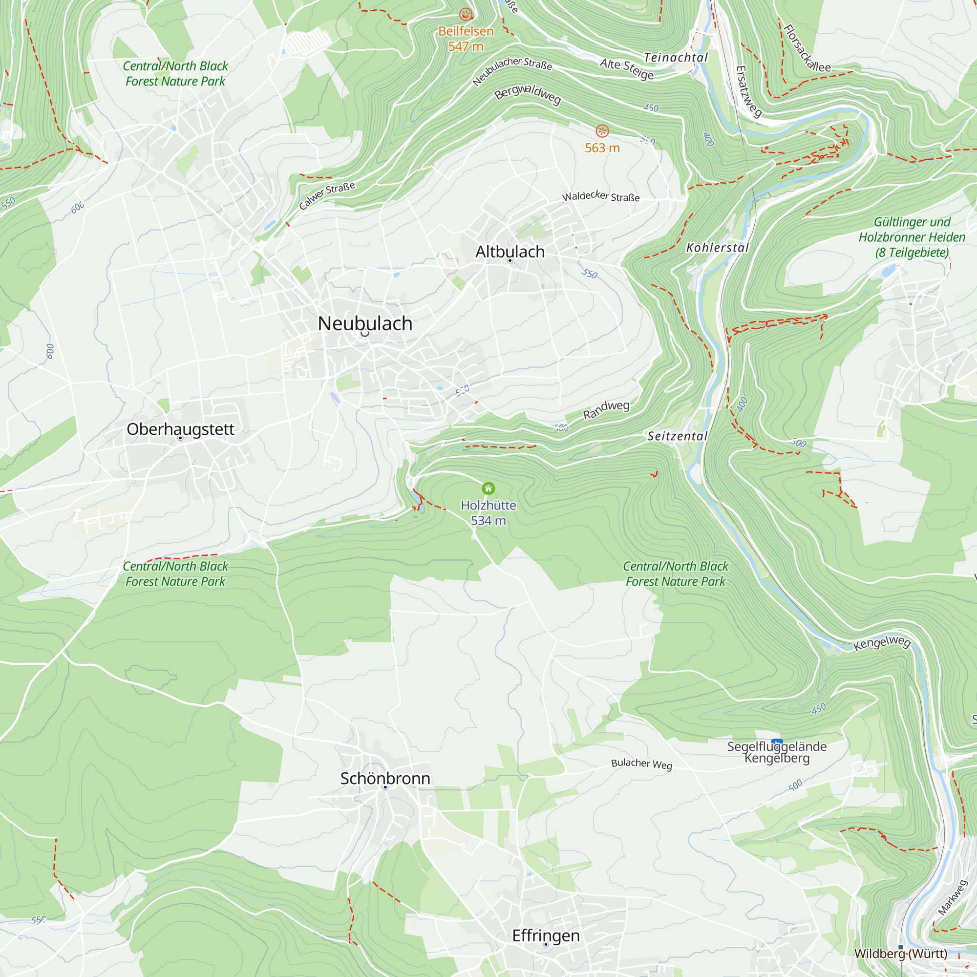 Holzhütte map