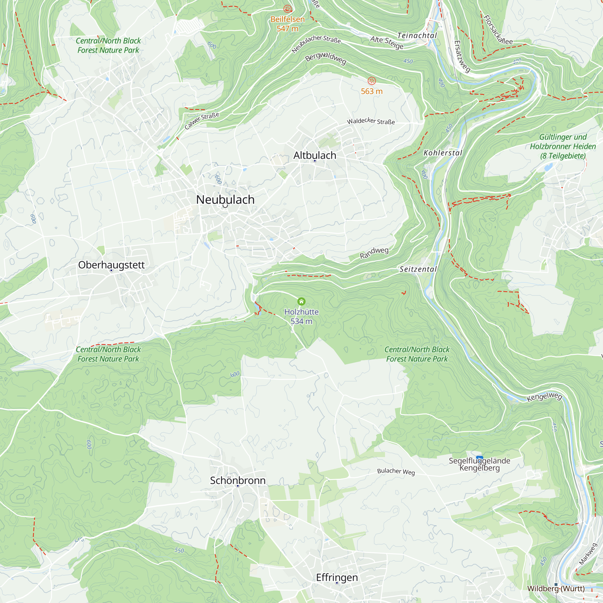 Holzhütte map