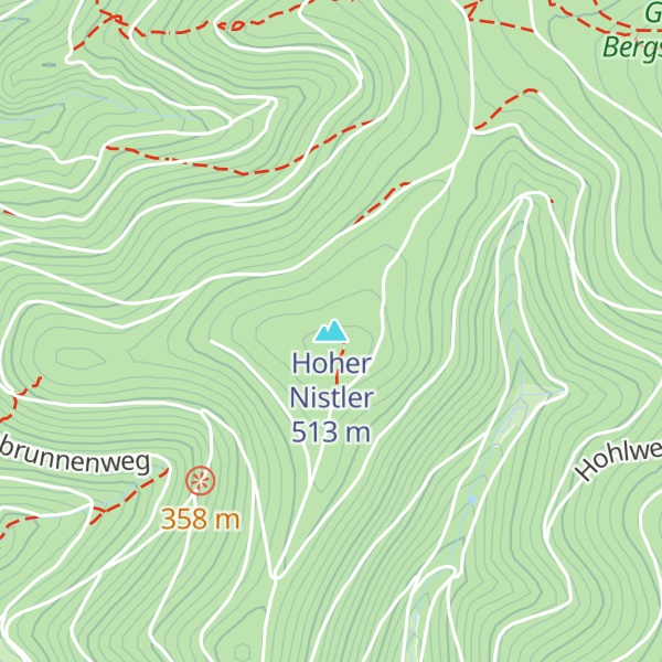 Map of Hoher Nistler