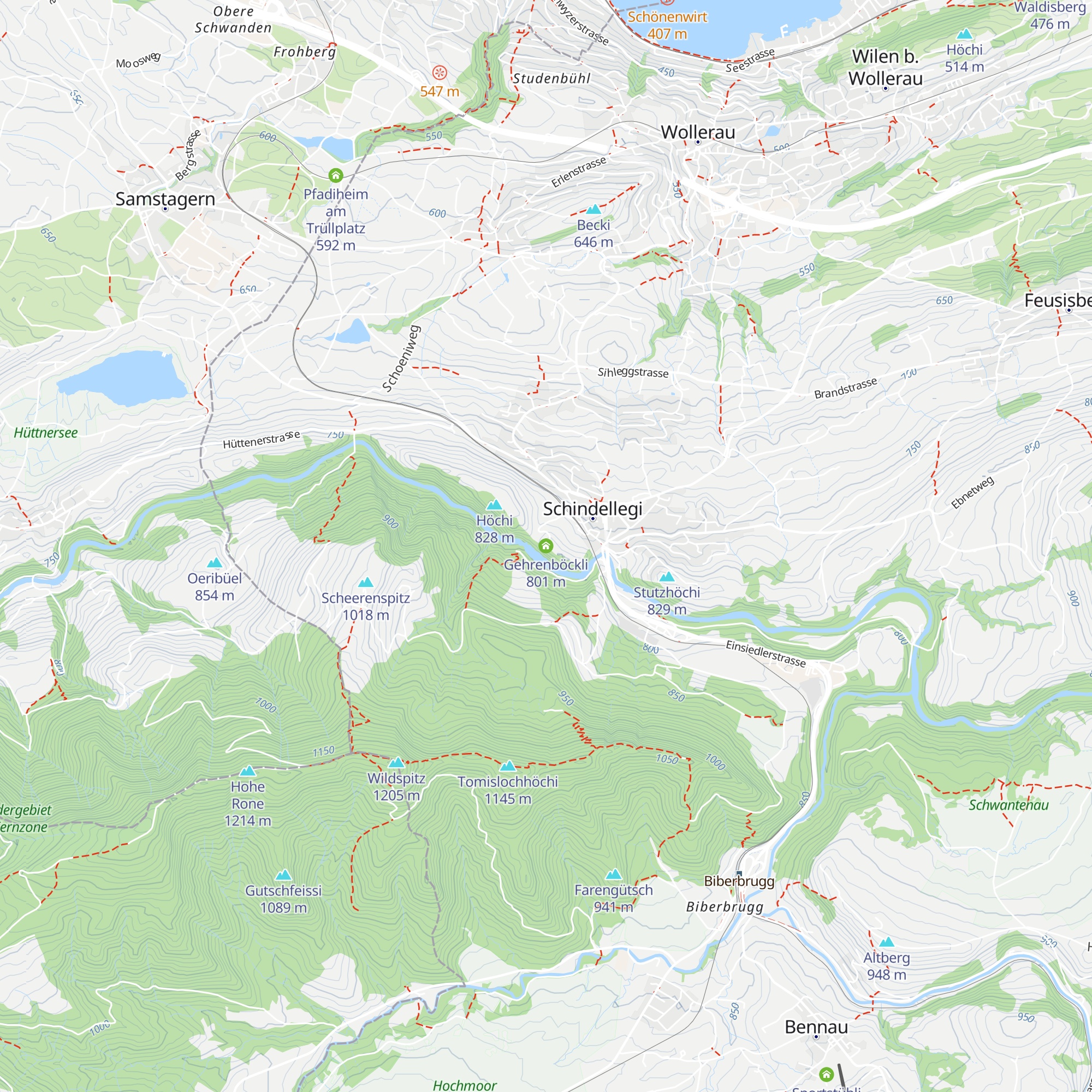 Gehrenböckli map