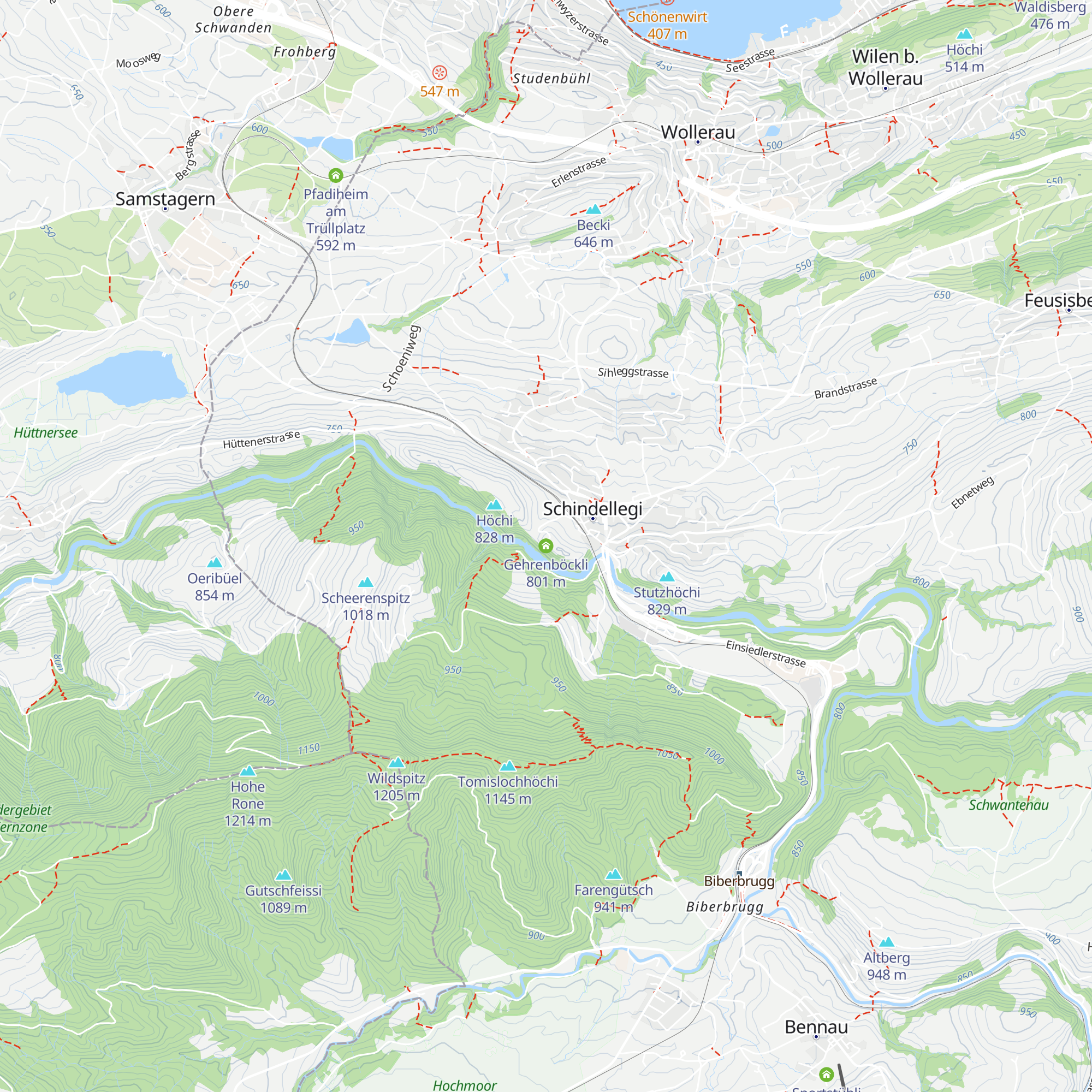 Gehrenböckli map