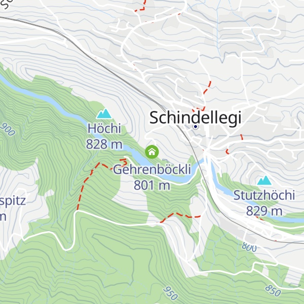 Map of Gehrenböckli