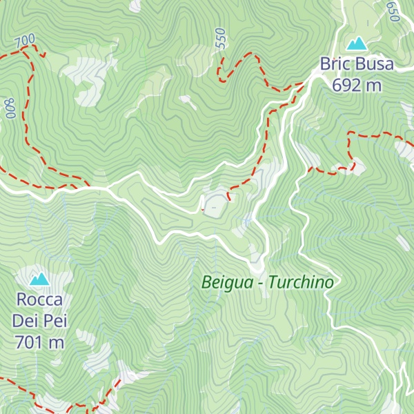 Map of Rifugio Forte Geremia