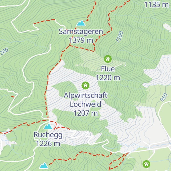 Map of Alpwirtschaft Lochweid