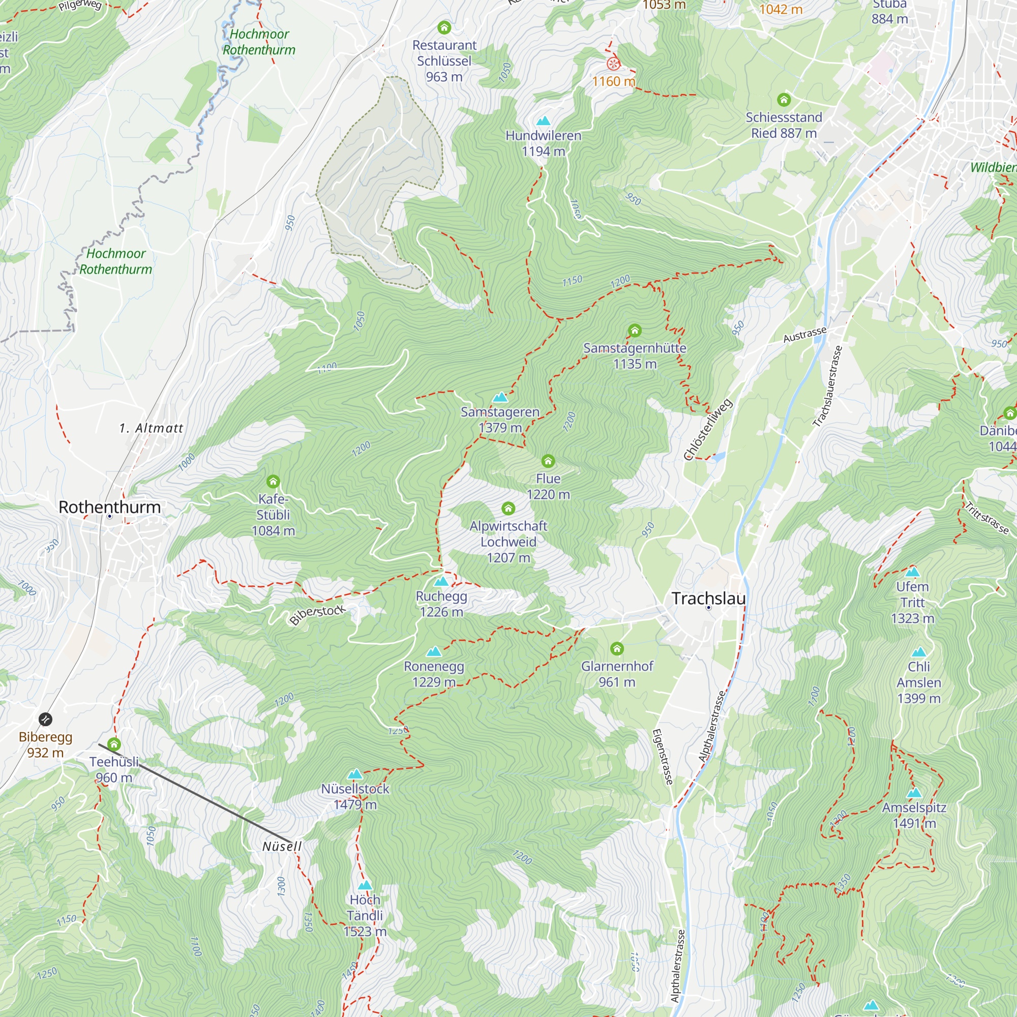 Alpwirtschaft Lochweid map