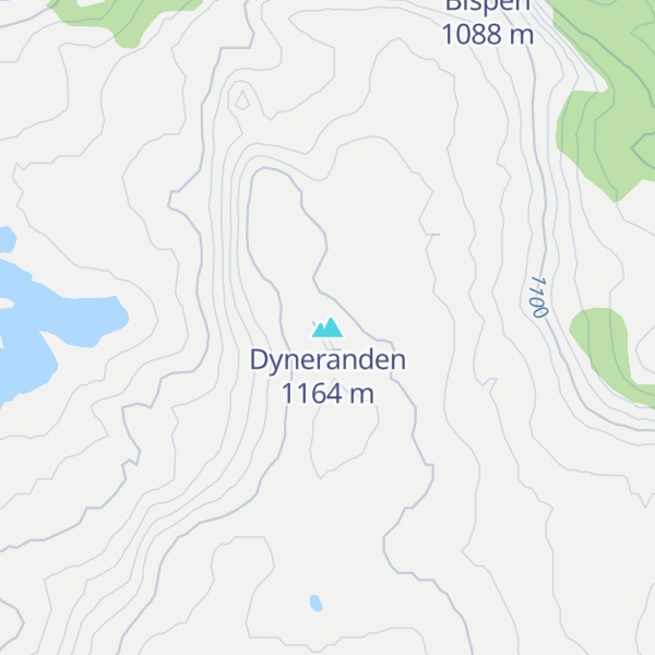 Map of Dyneranden