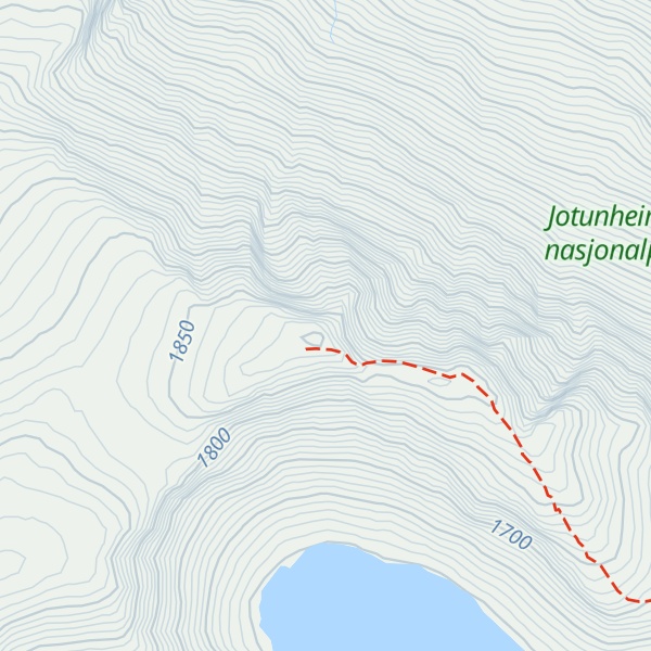 Map of Bukkehåmåren