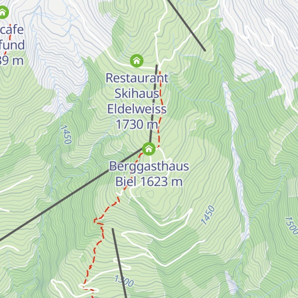 Map of Berggasthaus Biel
