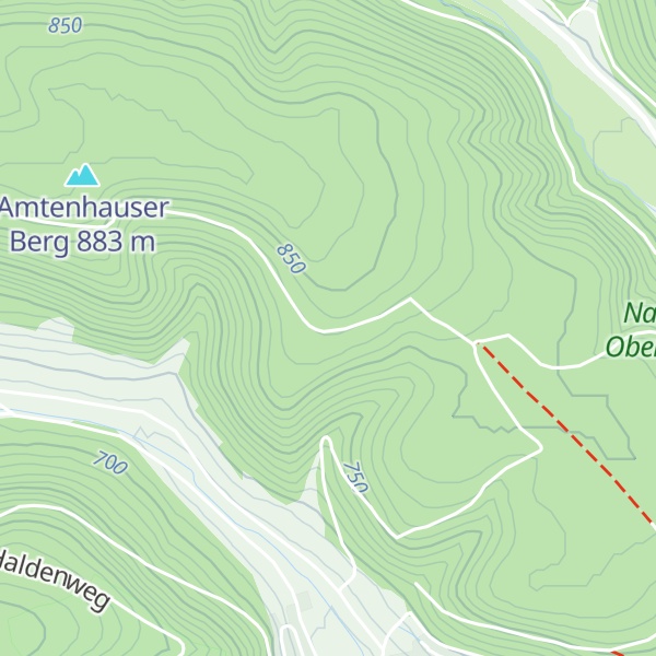 Map of Wocherhütte