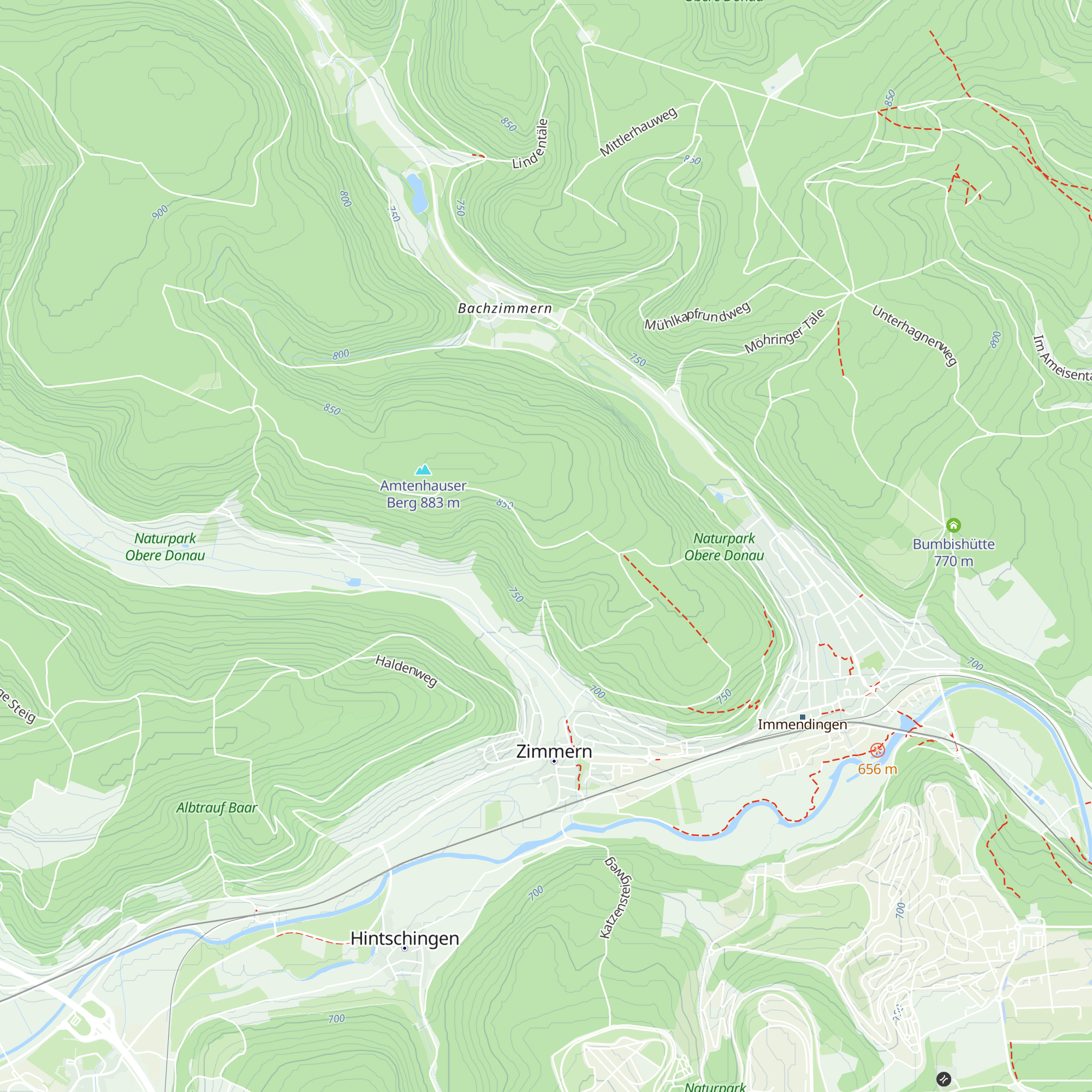 Wocherhütte map