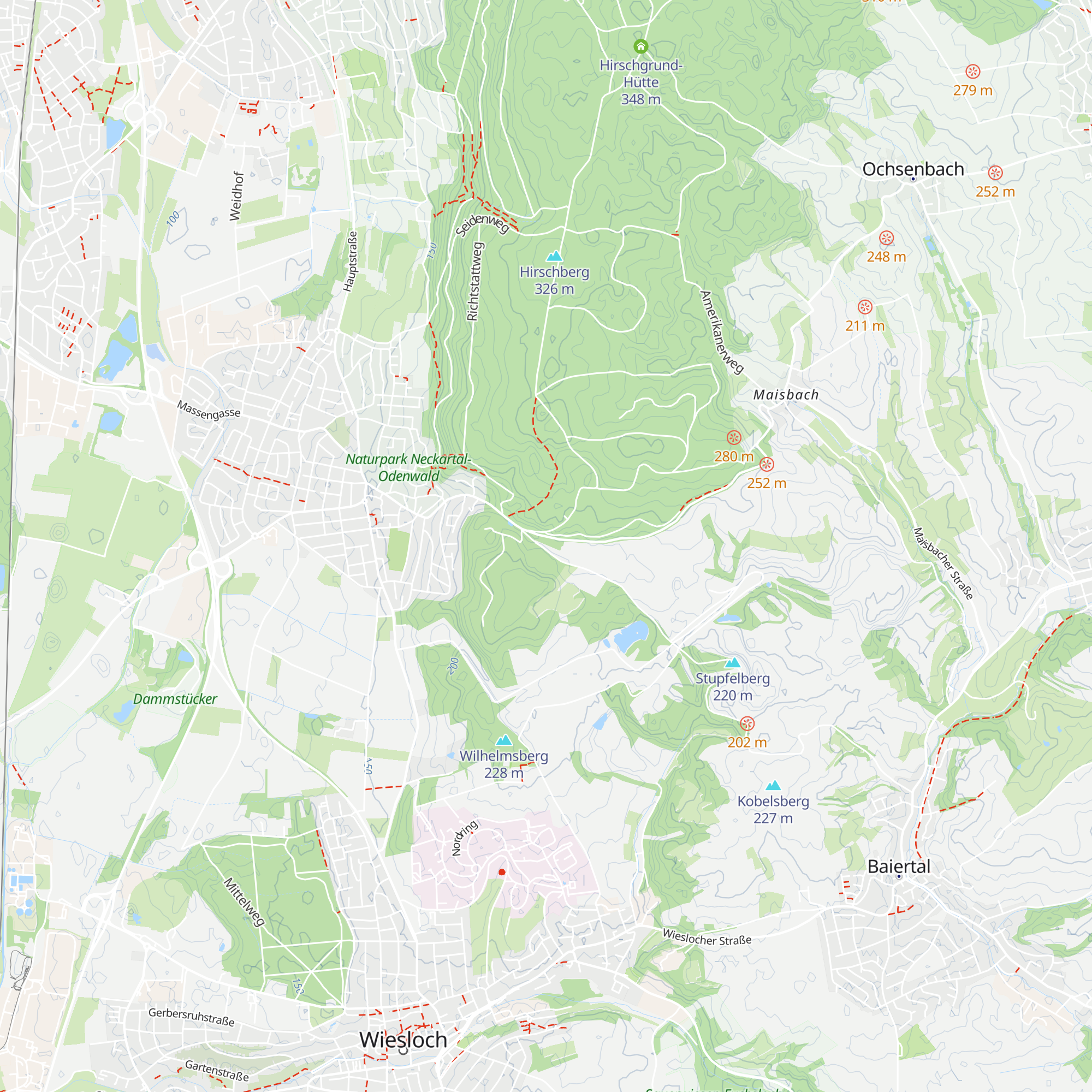 Grillhütte beim Brunnenfeld map