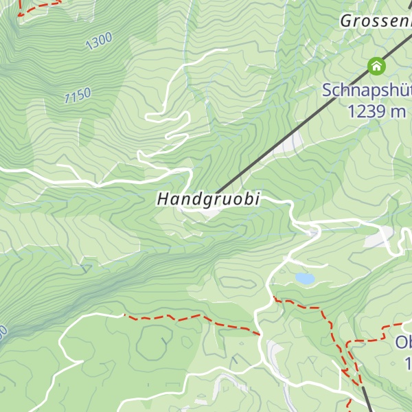 Map of Berggasthaus Hand
