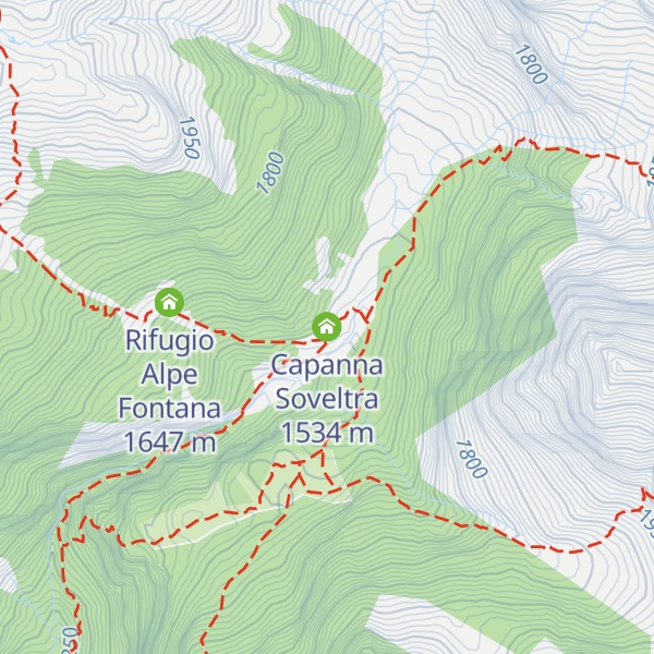 Map of Capanna Soveltra