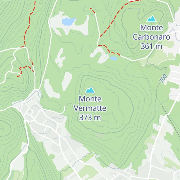 Map of Monte Vermatte
