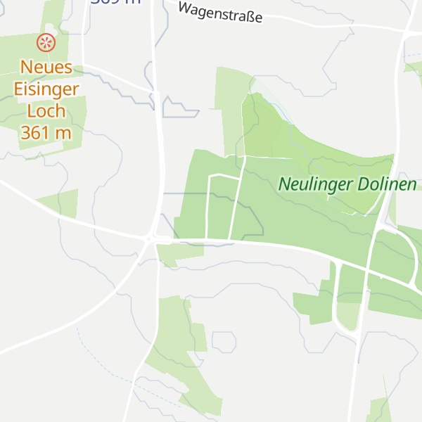 Map of Neulinger Berg