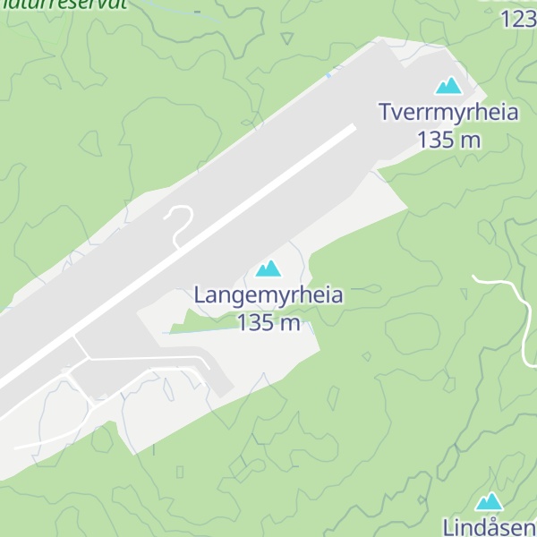 Map of Langemyrheia
