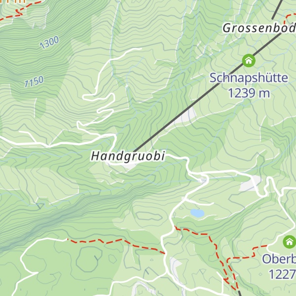 Map of Mauserhütte