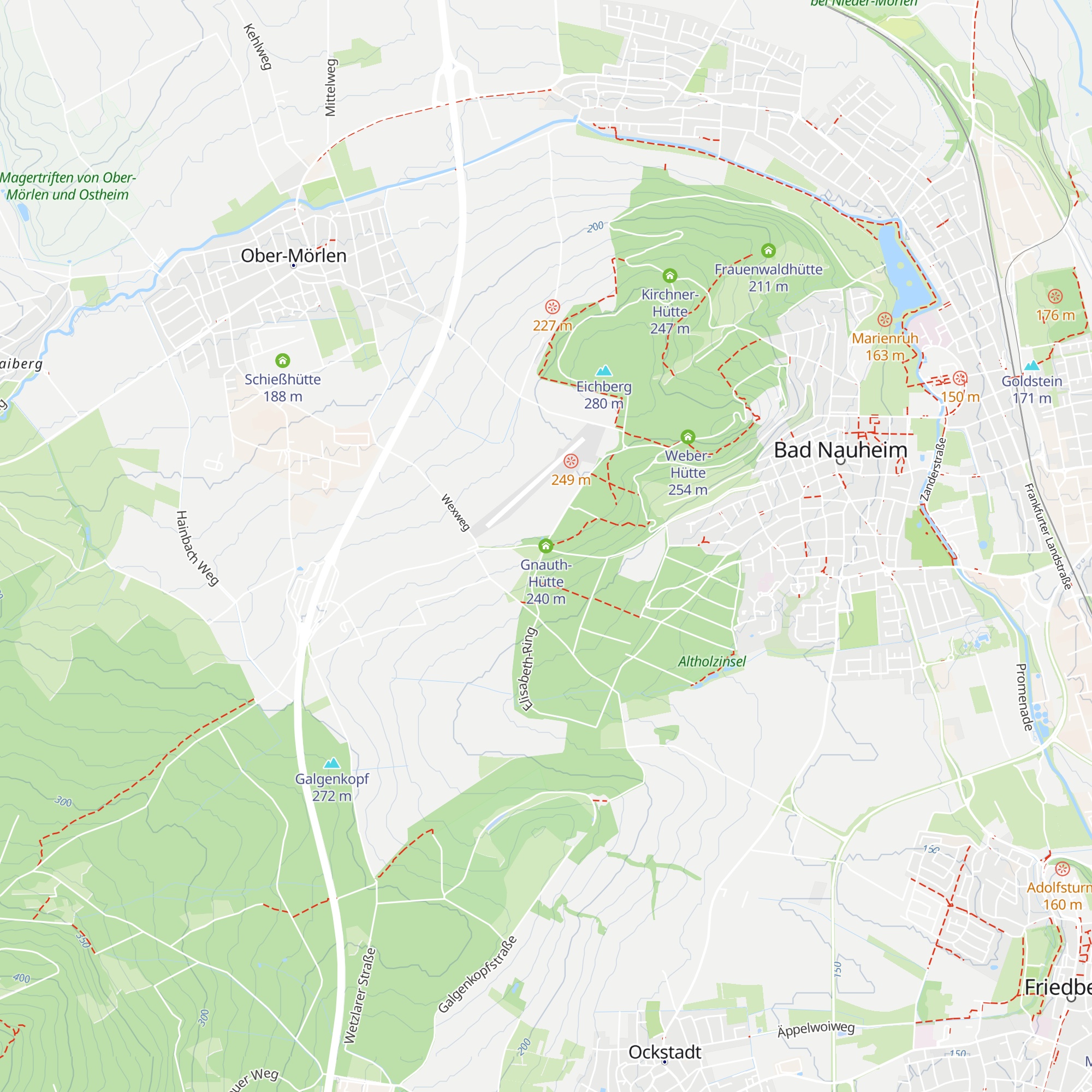 Gnauth-Hütte map