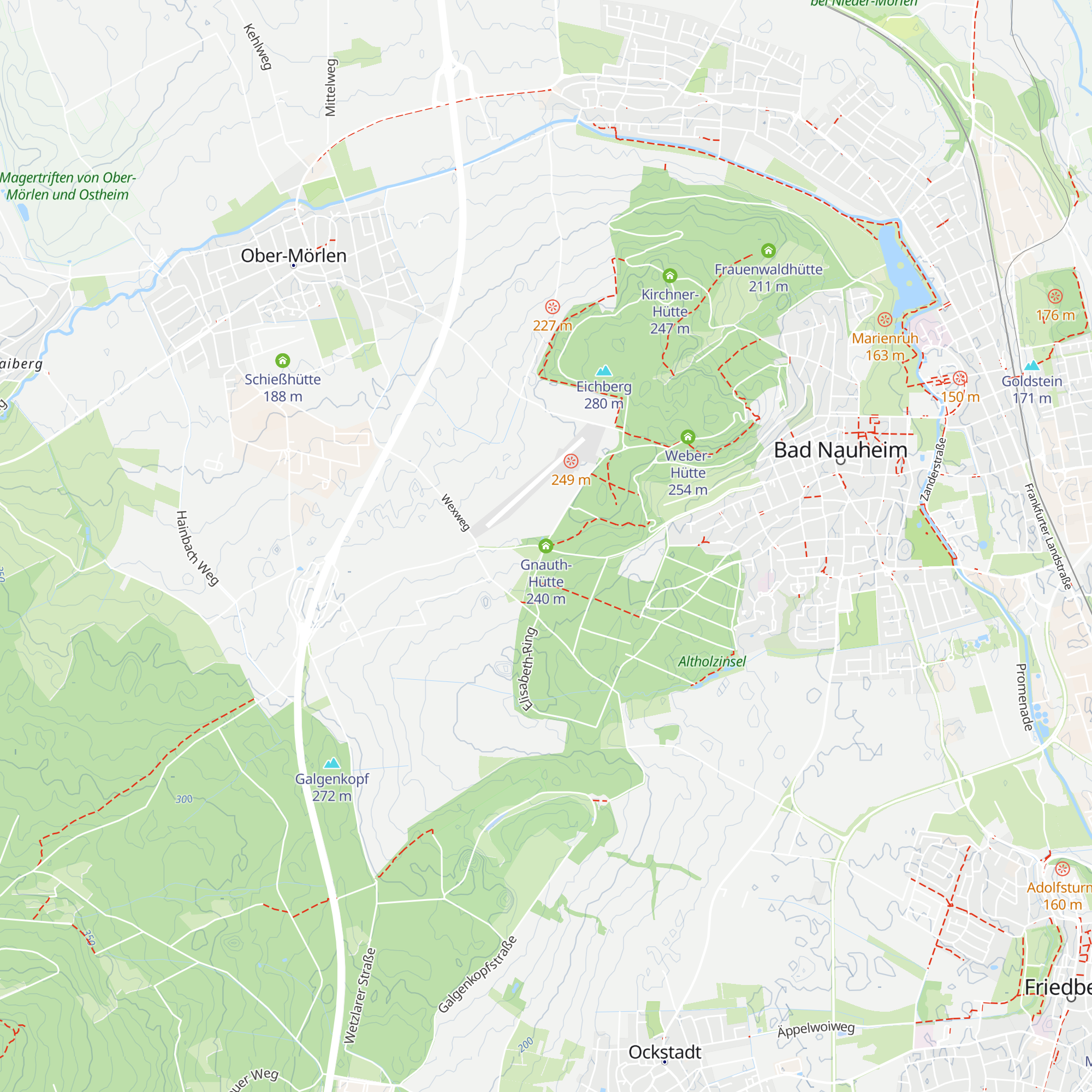 Gnauth-Hütte map