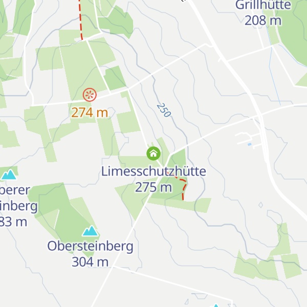Map of Limesschutzhütte