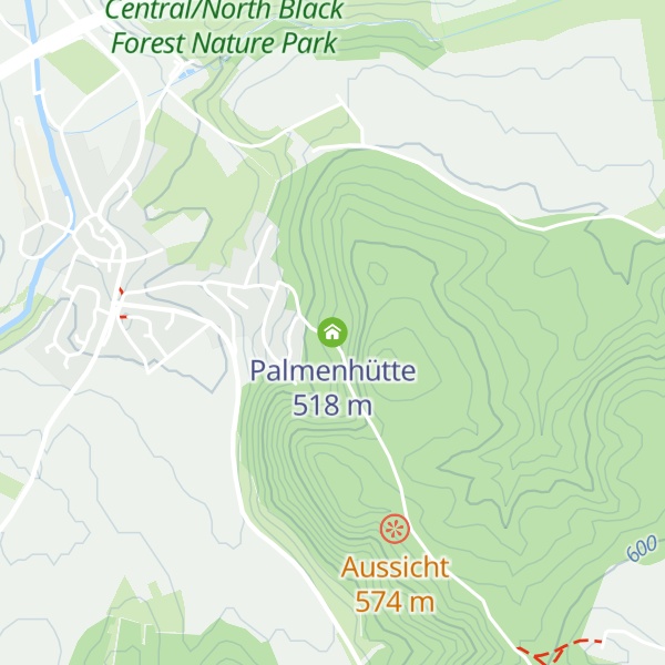 Map of Palmenhütte