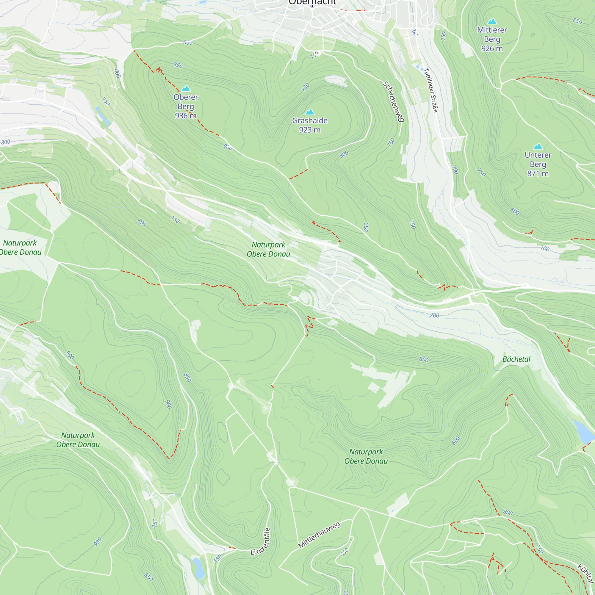 Heusackhütte map